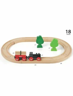 BRIO Järnvägsset Oval - Tåg|Barn Leksaksfordon & Bilar