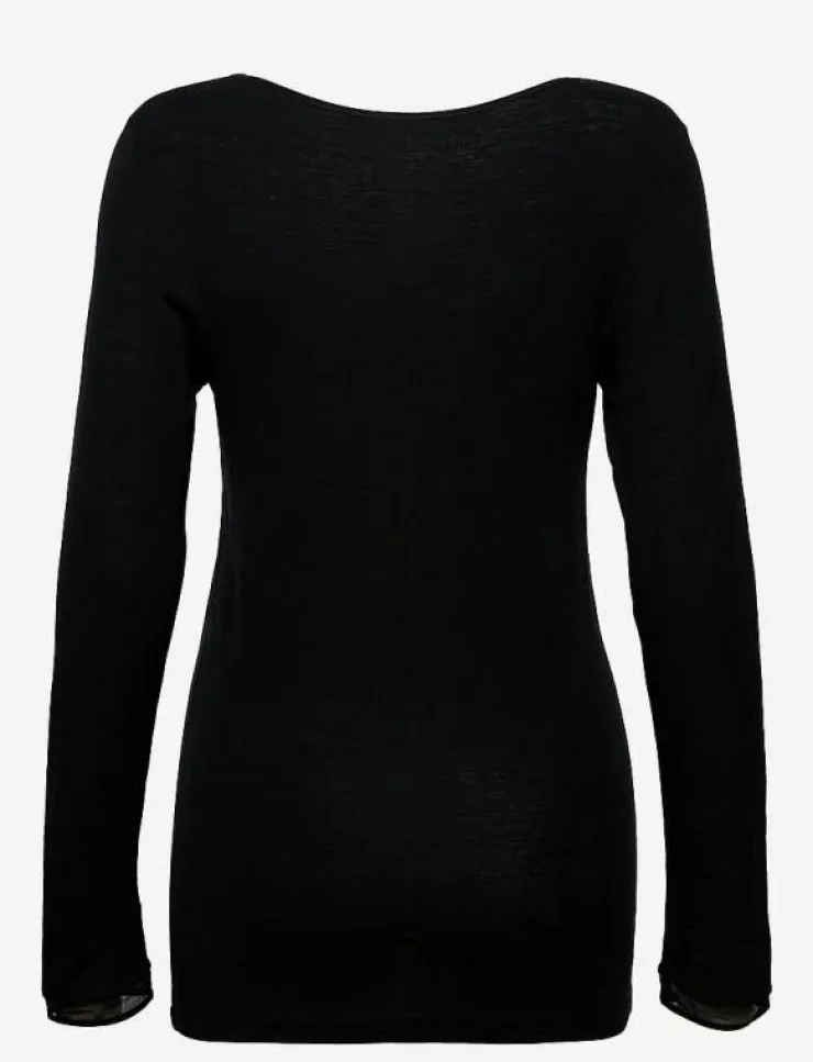 Kvinnor Femilet Underställ|JULIANA T-SHIRT LONG SLEEVE WOOL - Underställströjor