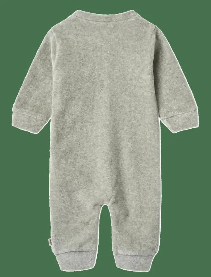 Barn Wheat Bodysuits|Jumpsuit L/S Avery - Långärmad bodysuit