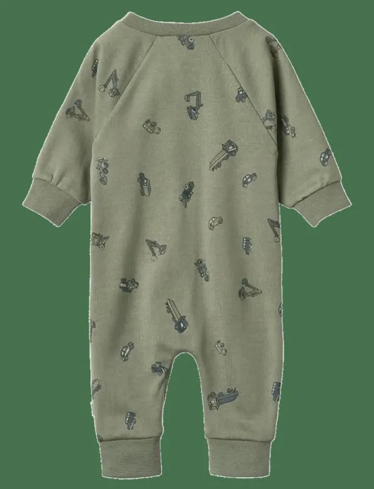 Barn Wheat Bodysuits|Jumpsuit L/S Lou - Långärmad bodysuit