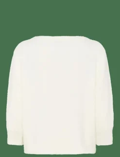 Kvinnor Kaffe Plus Size & Curvy|Stickat|KAbetty Pullover - Stickat