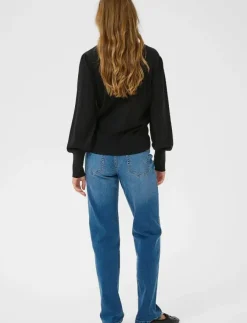 Kaffe KAlone v-neck Pullover - Stickat|Kvinnor Plus Size & Curvy|Stickat