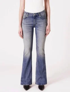 NEUW KARA BOOT ENCORELIGHT VINTAGE INDIGO - Boot cut Jeans|Kvinnor Denimkläder|Jeans