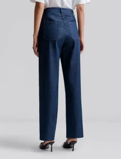 Malina Kendra High waisted rhinestone Jeans - Vida byxor|Kvinnor Denimkläder