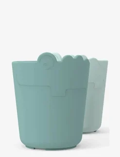 Done by Deer Kiddish mini mug 2-pack Croco - Serveringsset|Barn Mata