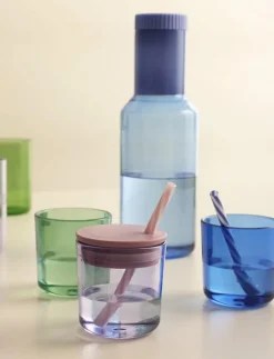 Barn Design Letters Mata|Kids coloured Eco drinking glass (set of 2 pcs) - Pipmuggar