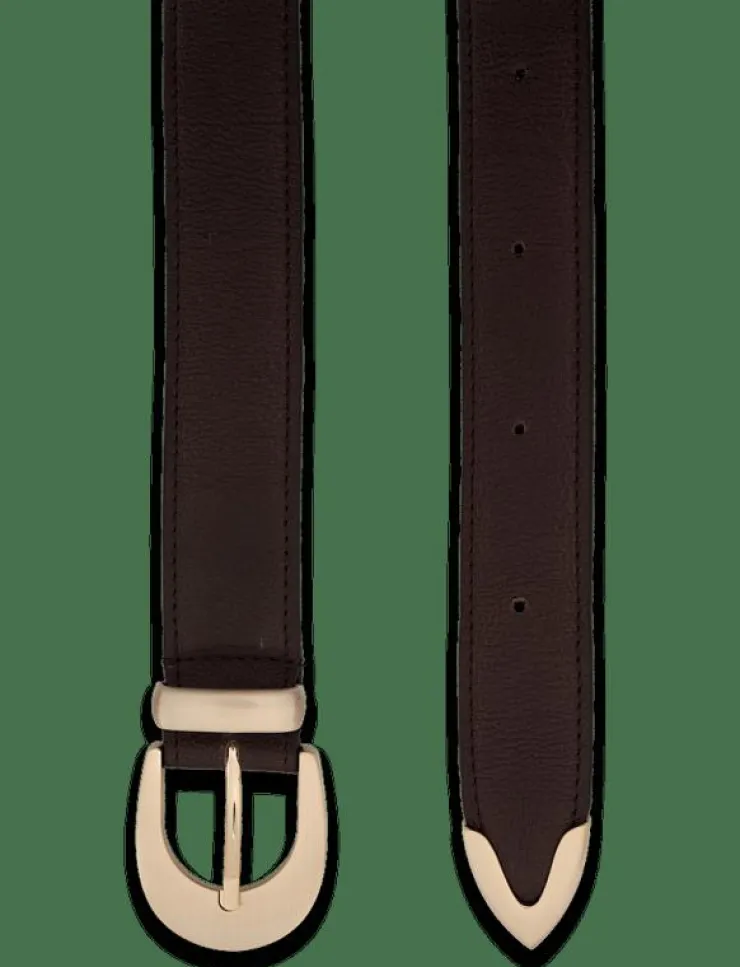 Kvinnor Lexington Clothing Bälten|Kimbell Leather Belt - Skärp
