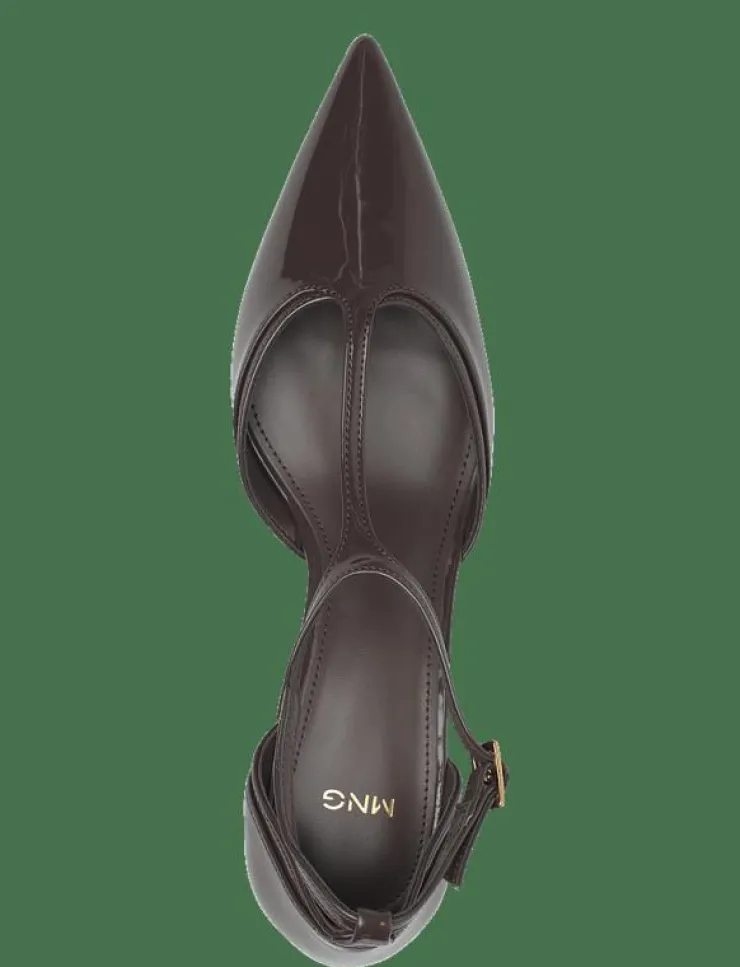 Mango Kitten-heel patent leather shoes - Pumps|Kvinnor Högklackade Skor