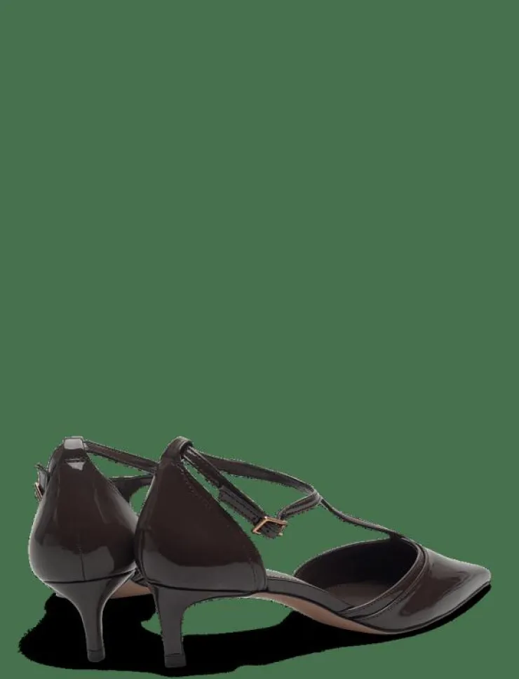 Mango Kitten-heel patent leather shoes - Pumps|Kvinnor Högklackade Skor