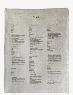 Kunskapstavlan® Kökshandduk Fika - Kökshanddukar| Kökstextilier|Textilier