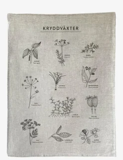 Kunskapstavlan® Kökstextilier|Kökstextilier|Kökshandduk Kryddväxter - Kökshanddukar