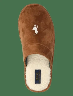 Polo Ralph Lauren Klarence Microsuede Scuff Slipper - Inneskor| Inneskor