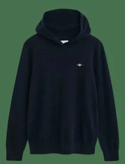GANT KNITTED HOODIE - Huvtröjor|Barn Överdelar