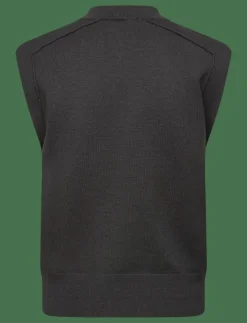 Mango Knitted waistcoat with seam detail - Stickade västar|Kvinnor Västar