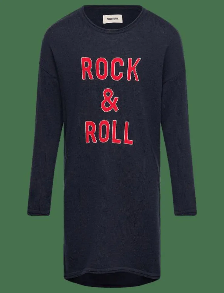 Zadig & Voltaire Kids KNITTING DRESS - Långärmade vardagsklänningar|Barn Klänningar & Kjolar