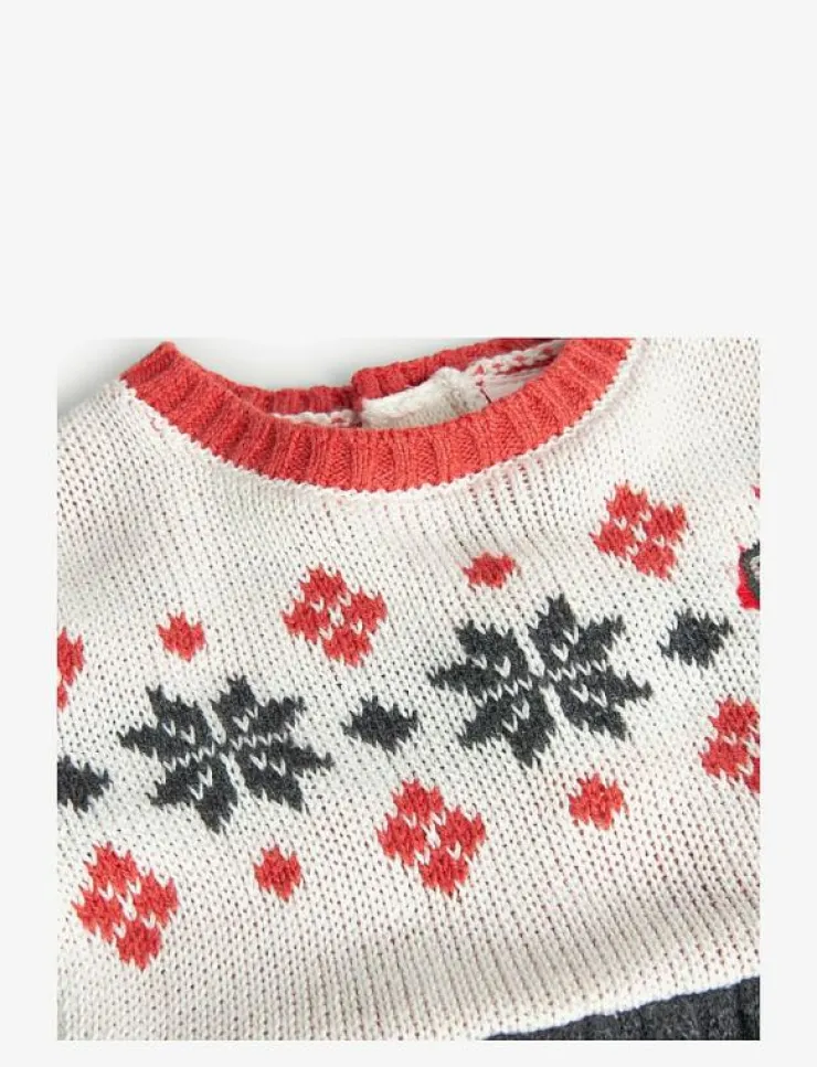 Boboli Knitwear dress for baby girl -BCI - Långärmade vardagsklänningar|Barn Klänningar & Kjolar