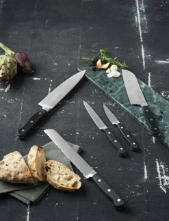 Lion Sabatier Köksknivar & Knivtillbehör|Knivset Pluton 5 delar Stål/Svart - Knivset