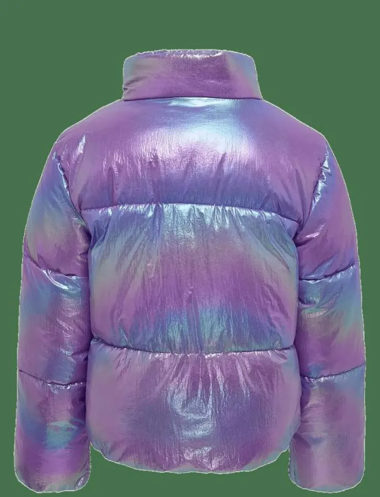 Barn Kids Only Jackor|KOGCELINE METALLIC SHORT PUFFER CS OTW - Dunjackor & fodrade jackor