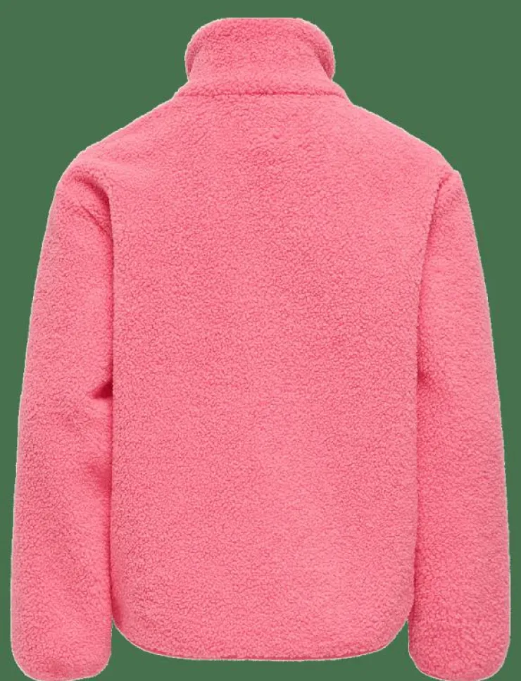 Barn Kids Only Fleecekläder|KOGEVA LIFE TEDDY JACKET CP OTW NOOS - Jackor