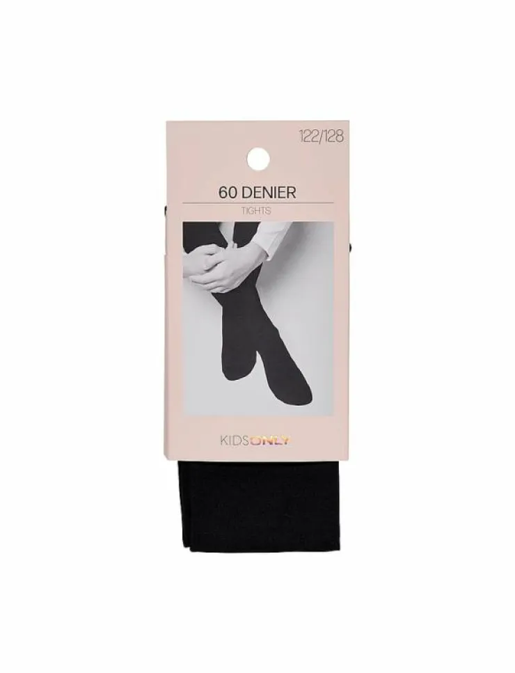 Barn Kids Only Strumpor & Tights|KOGSAGA 2-PACK 60 DEN TIGHTS NOOS - Strumpbyxa