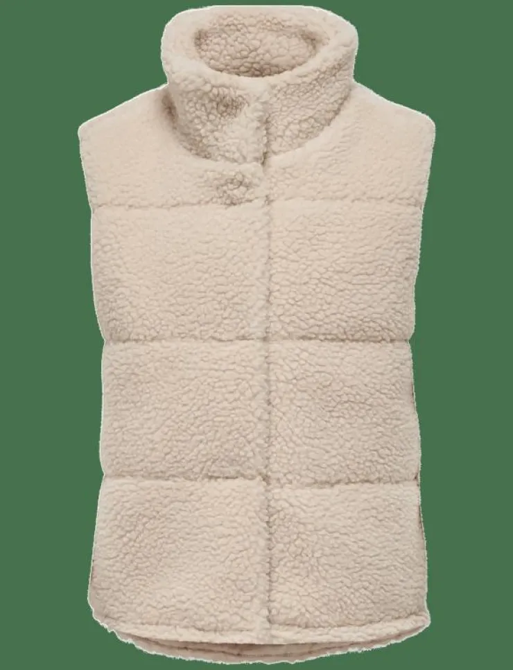 Kids Only KOGSANDRA TEDDY WAISTCOAT OTW - Väst|Barn Västar