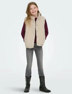 Kids Only KOGSANDRA TEDDY WAISTCOAT OTW - Väst|Barn Västar