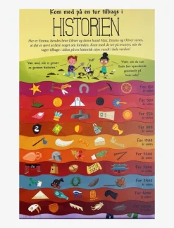 Barn GLOBE Barnböcker|Kom med tilbage i historien - Pedagogisk barnbok