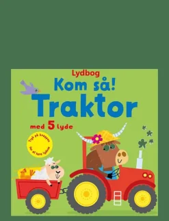 GLOBE Kom så, traktor! - med 5 lyde - Pedagogisk barnbok|Barn Barnböcker