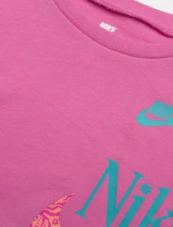 Barn Nike Set|KS-KNIT SHORT SET - Set med kortärmad t-shirt
