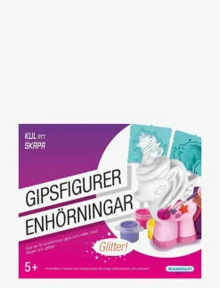 Kärnan KUL ATT SKAPA GIPSFIGURER ENHÖRNINGAR - Pysselset|Barn Leksaker|Leksaker