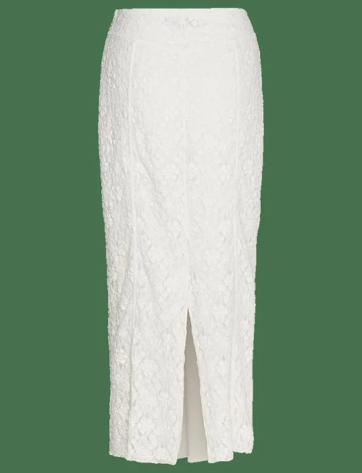 Kvinnor ROTATE Birger Christensen Kjolar|LACE MAXI SKIRT - Midi kjolar