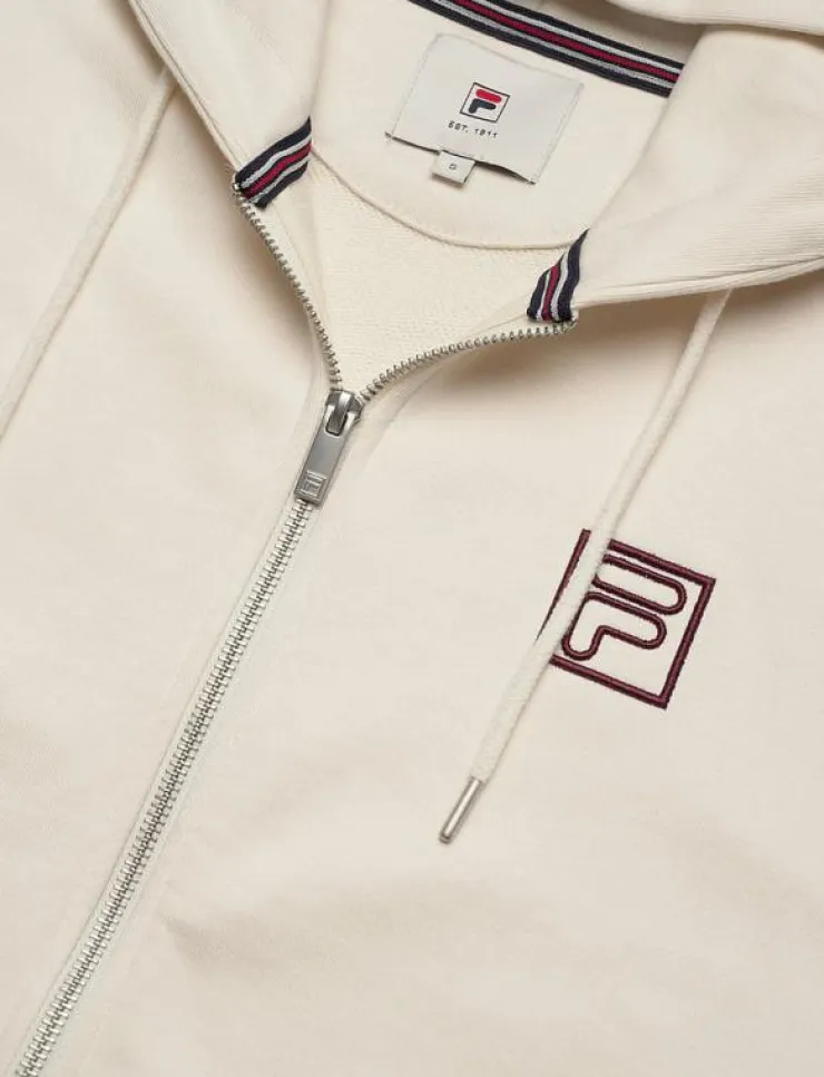 FILA LAGRIO loose zip hoodie - Huvtröjor|Kvinnor Sweatshirts