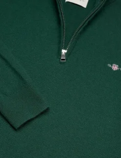 GANT Stickat|LAMBSWOOL BLEND HALF ZIP - Stickat