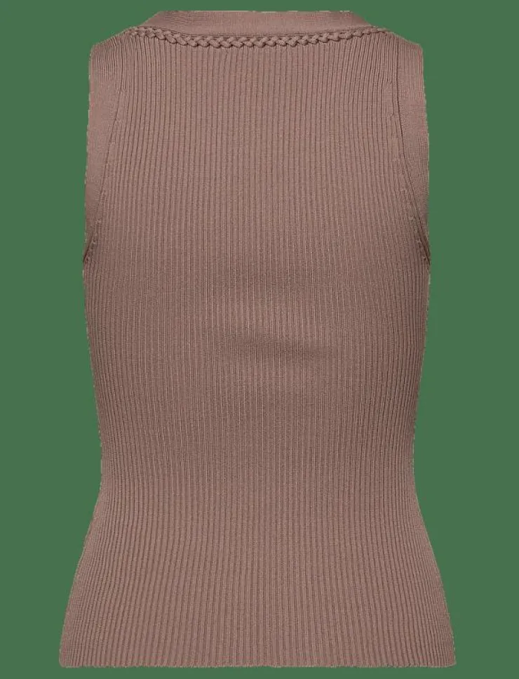Kvinnor Reiss Västar|LANETTE - Stickade västar