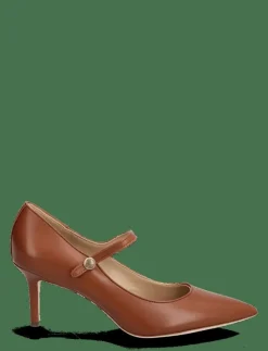 Kvinnor Lauren Ralph Lauren Högklackade Skor|Lanette Calfskin Mary Jane Pump - Klassiska pumps
