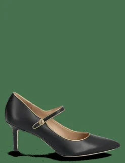 Kvinnor Lauren Ralph Lauren Högklackade Skor|Lanette Two-Tone Leather Mary Jane Pump - Klassiska pumps