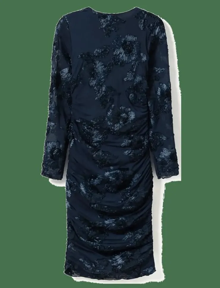 Kvinnor Noella Plus Size & Curvy|Lavinia L/S Dress - Midiklänningar