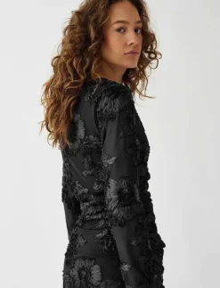Noella Lavinia L/S Dress - Midiklänningar|Kvinnor Klänningar