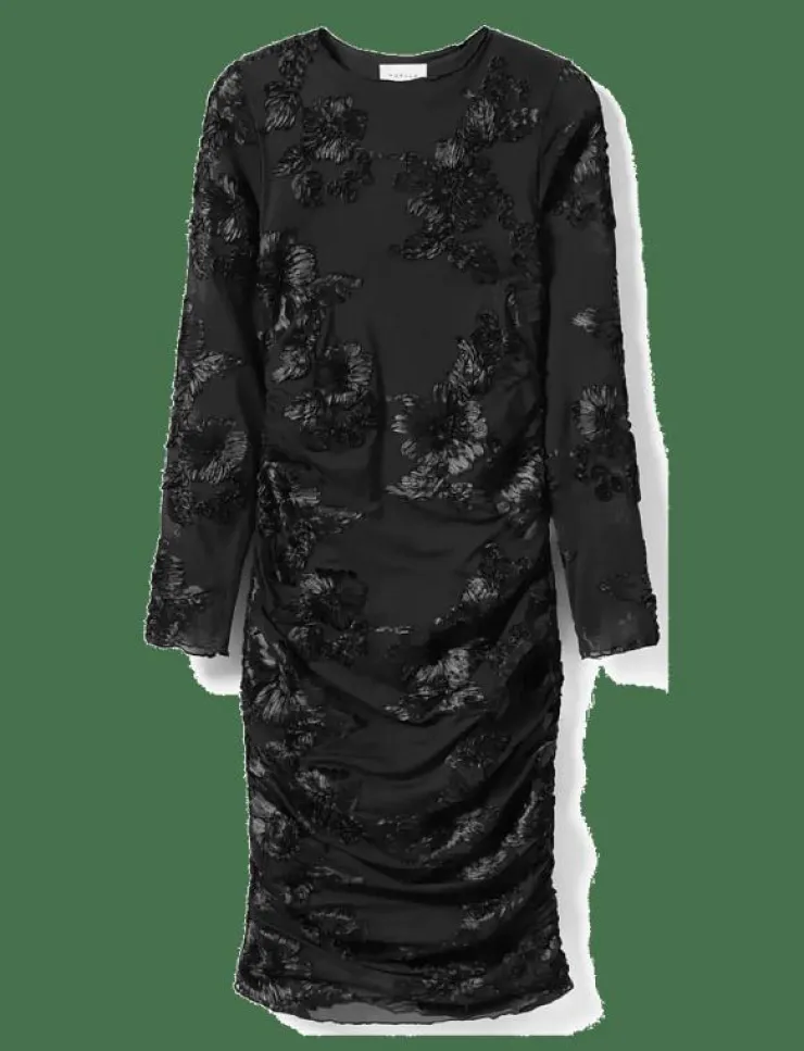 Noella Lavinia L/S Dress - Midiklänningar|Kvinnor Klänningar