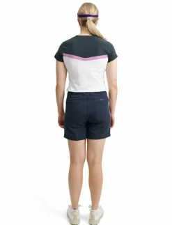 Abacus Lds Brook stripe shorts - Golfshorts|Kvinnor Shorts