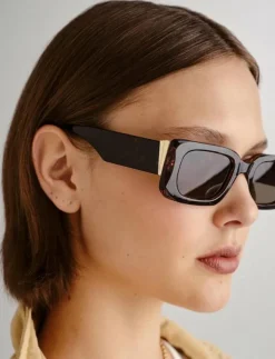 Le Specs LE SUSTAIN - RIPPLED REBEL - Fyrkantiga|Kvinnor Solglasögon|Solglasögon