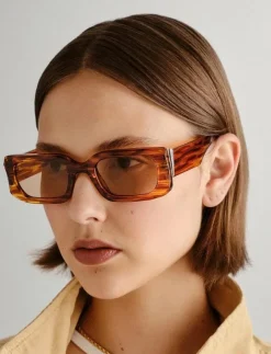 Le Specs Solglasögon|LE SUSTAIN - RIPPLED REBEL - Fyrkantiga