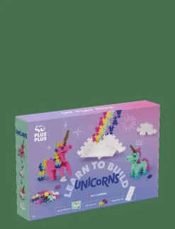 Plus-Plus Learn to Build Unicorns - Byggsats|Barn Klossar & Byggsatser