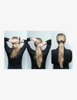 Kvinnor Corinne Håraccessoarer|Leather Band Short Bendable - Hårsnoddar