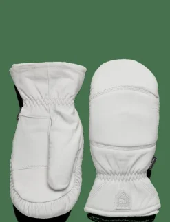 Kvinnor Hestra Accessoarer|Handskar|Leather Box - mitt - Tumvantar
