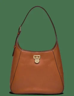 Lauren Ralph Lauren Leather Large Tanner Shoulder Bag - Handväskor|Kvinnor Handväskor