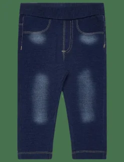 Barn Minymo Nederdelar|Leggings Sweat Denim - Leggings