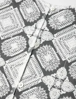 Naja Lauf LEJSE BLOUSE EMBROIDERY - Kortärmade blusar|Kvinnor Blusar & Skjortor