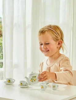 Barbo Toys Lemon 12 pcs porcelain tea set - Leksakskök & Tillbehör|Barn Leksakskök & Tillbehör
