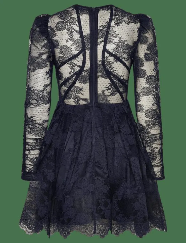 Malina Leoni Lace Mini Dress - Korta klänningar|Kvinnor Plus Size & Curvy|Klänningar